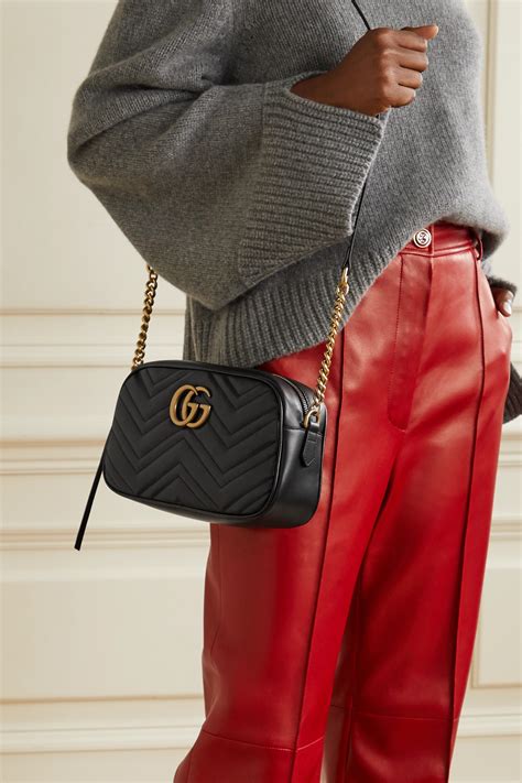 gucci marmont camera bag organizer|gucci marmont large camera bag.